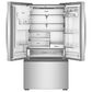 Whirlpool 23.4 Cu. Ft. 3-Door Depth French Door Refrigerator in Fingerprint Resistant Stainless Steel, , large