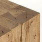 Four Hands Abaso Console Table in Rustic Wormwood Oak, , large