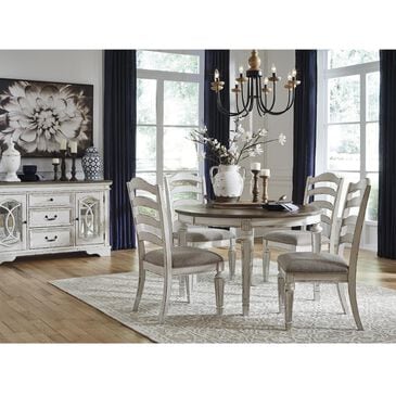 Ashley Realyn 6-Piece Dining Set in Chipped White, , large
