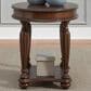 Belle Furnishings Allington End Table in Satin Sienna, , large