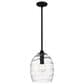 Quoizel Lucy 1-Light Pendant in Matte Black, , large