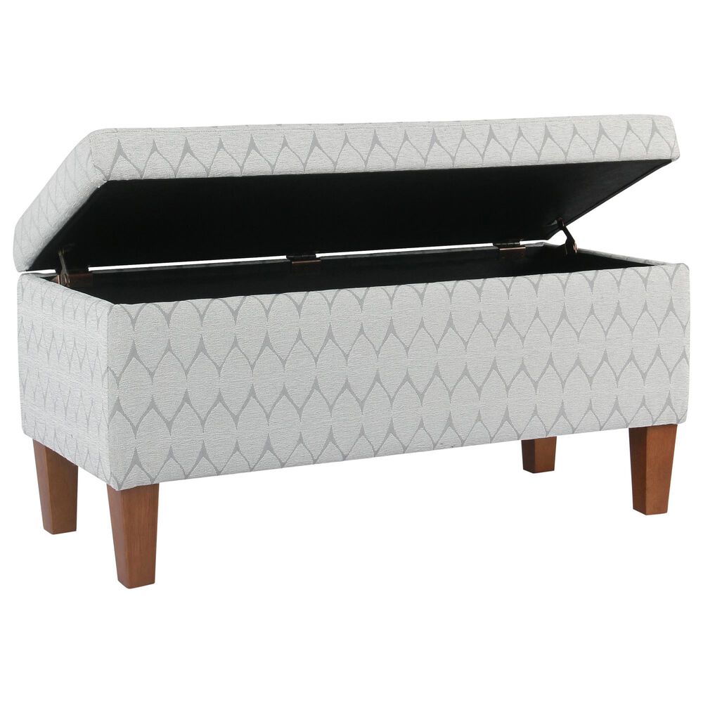 Kinfine Storage Bench in Honey Oak, , large