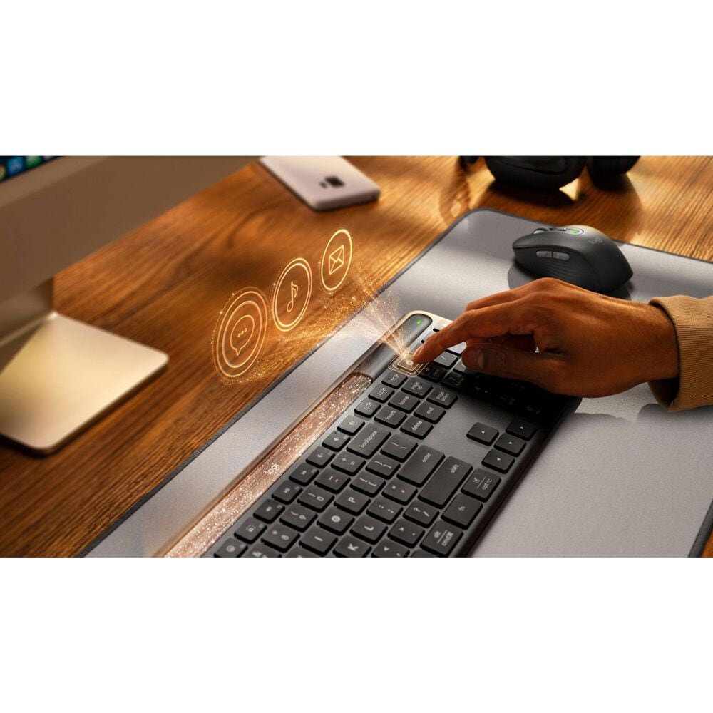 Logitech Signature Slim Solar+ Wireless Keyboard for Mac in Graphite, , large