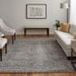Feizy Dering 9" x 12" Charcoal Area Rug, , large