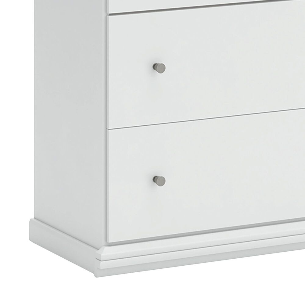 Ashley Bostwick Shoals 6-Drawer Dresser in White, , large