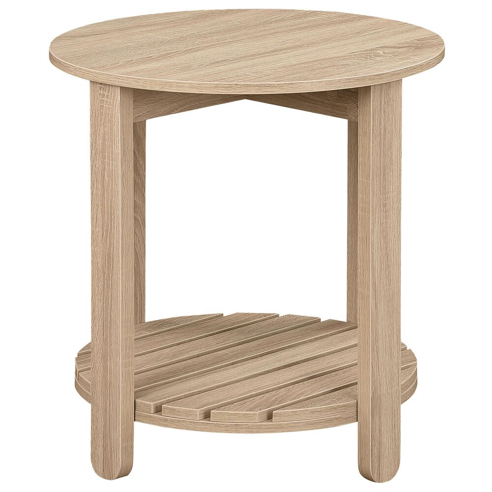 Pacific Landing Fowler End Table in Natural, , large