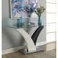 Furniture of America Karin Sofa Table in White, , large