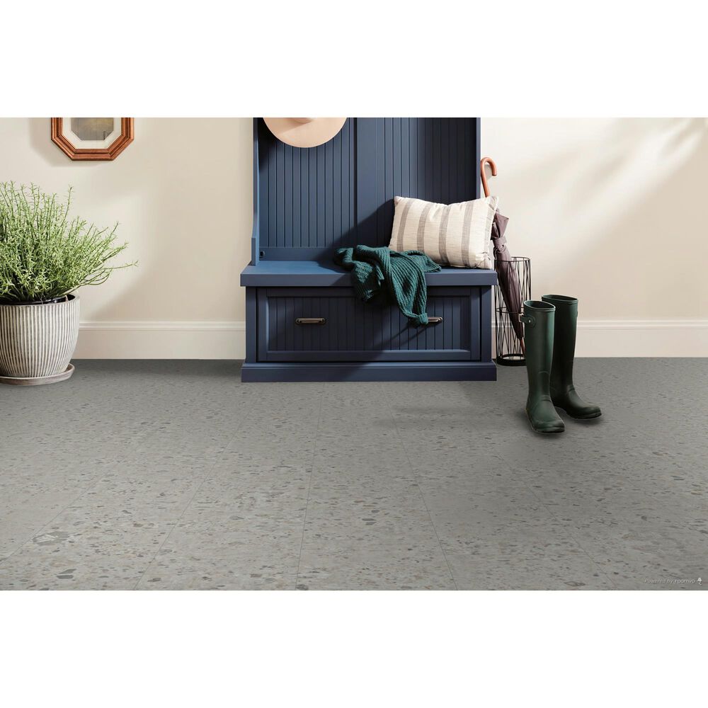 COREtec Balanced Retreat Morning Fog Terrazzo 12" x 24" Luxury Vinyl Tile, , large