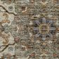 Dalyn Rug Company Silk Road Paprika, Ivory, Beige, Gold, Brown, Gray and Teal 2"3" x 7"6" Runner, , large