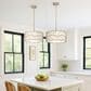 Golden Lighting Simbolo 3-Light Pendant in Almond, , large