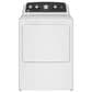 GE Appliances 4.6 Cu. Ft. Top Load Washer and 7.2 Cu. Ft. Gas Dryer Laundry Pair in White and Matte Black, , large