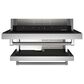 KitchenAid 24" Undercounter Double-Drawer Refrigerator Freezer in Black and Stainless Steel, , large