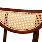 Baxton Studio Dannell Side Chair in Walnut Brown and Light Brown (Set of 2), , large