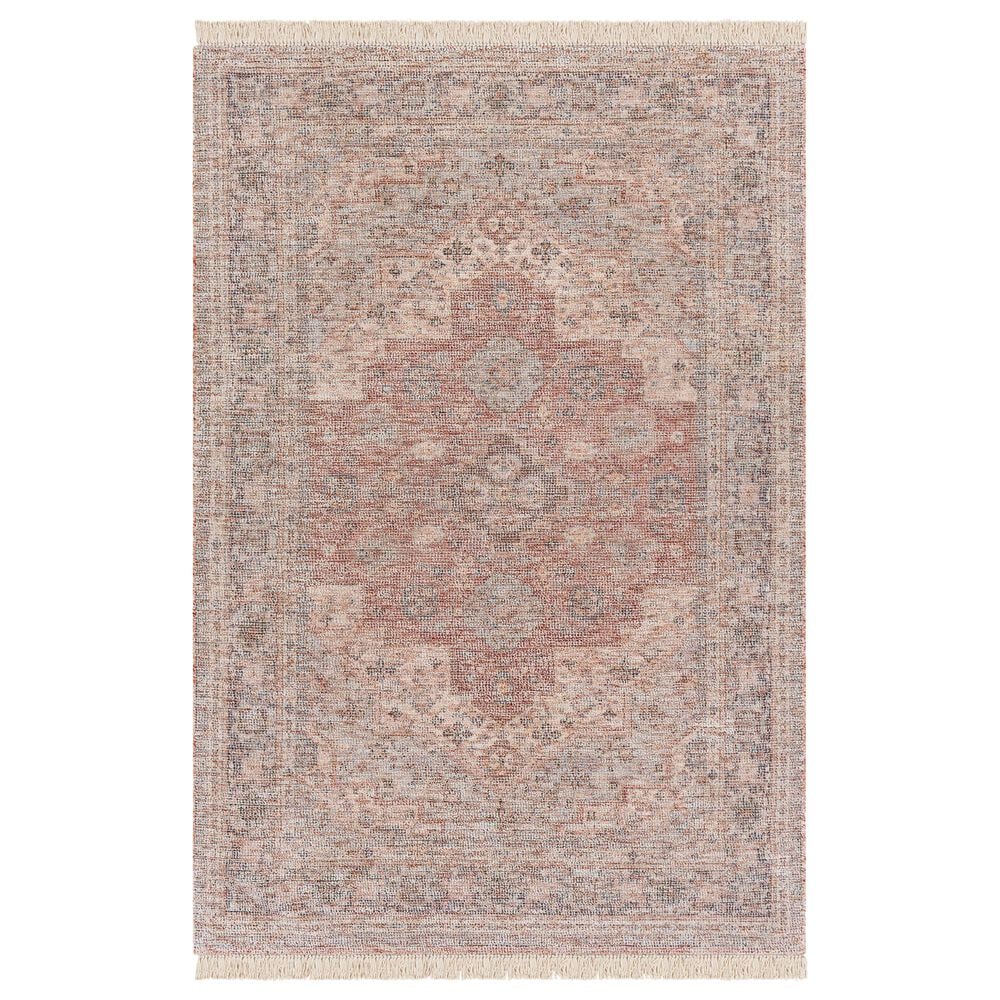 Surya Amasya 5" x 7"6" Peach, Blue and Beige Area Rug, , large