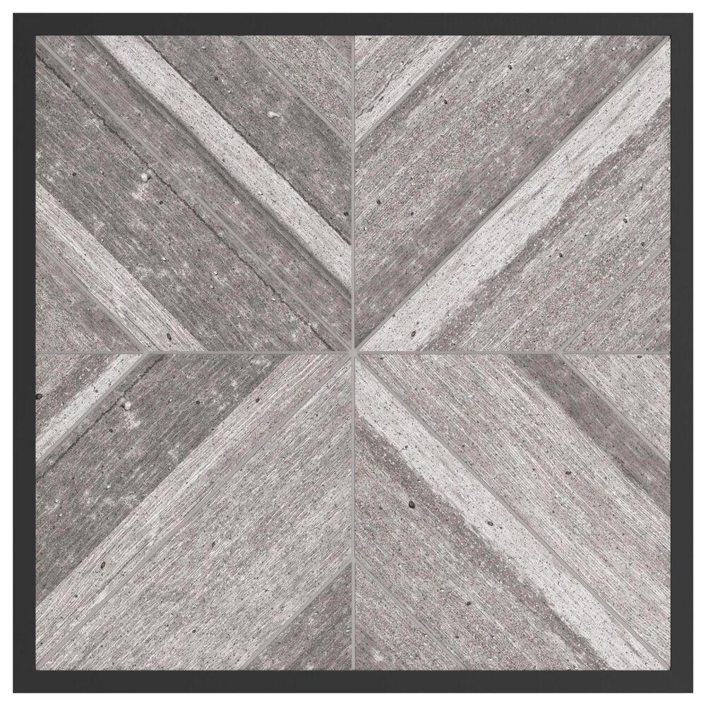 Ashley Beachcroft Square End Table in Black and Light Gray, , large