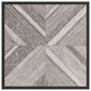 Ashley Beachcroft Square End Table in Black and Light Gray, , large