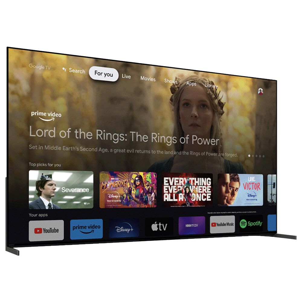 Sony 77&quot; Class Bravia XR QD OLED 4K HDR in Black - Smart TV, , large