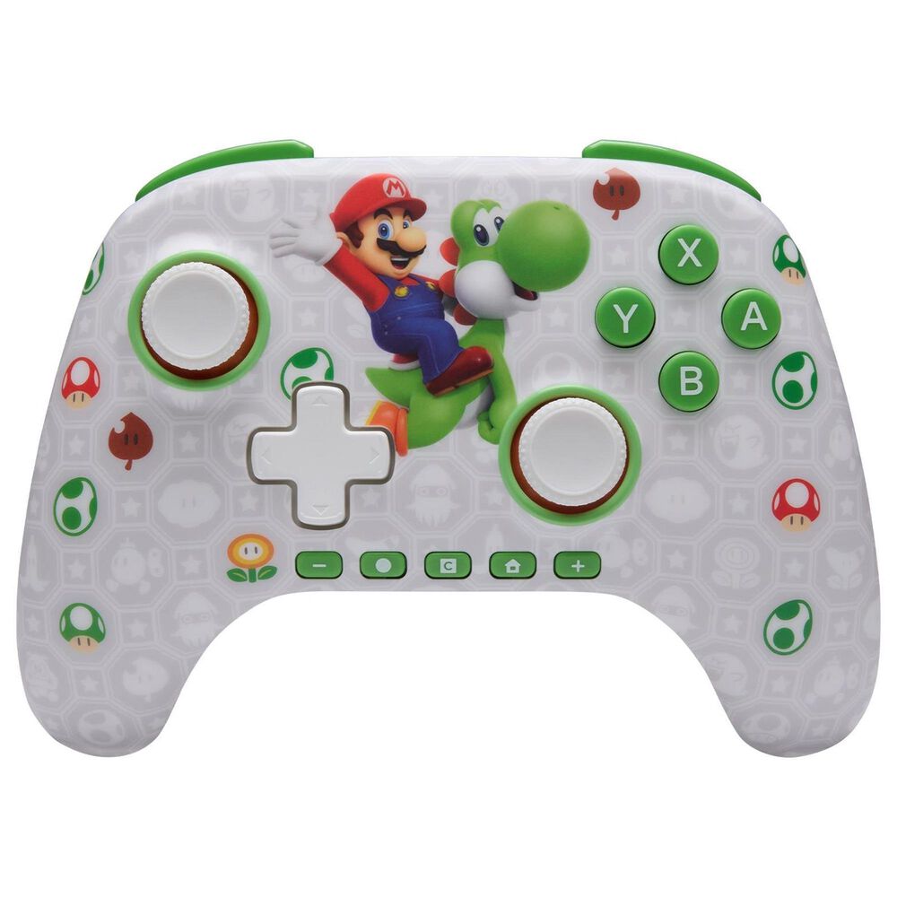 PowerA Advantage Wireless Controller for Nintendo Switch 2 with Mario and Yoshi Style in Multicolor, , large