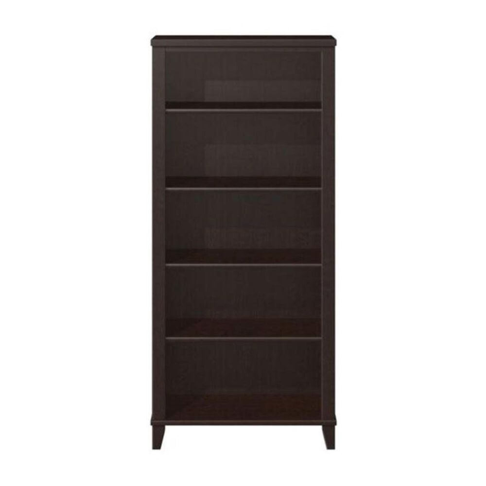 Bush Somerset Bookcase in Mocha Cherry, , large