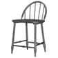 Legacy Classic Vintage Market 7-Piece Counter Height Dining Set in Barnwood Oak and Kettle Black, , large