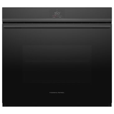 Fisher & Paykel 30" Electric Single Wall Oven with Electronic Touch Control in Black, , large