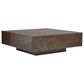 Artistica Metal Contango Cocktail Table in Rich Brown and Bronze, , large