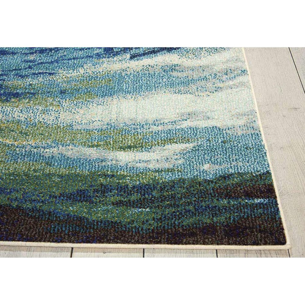 Nourison Celestial CES07 3&#39;11&quot; x 5&#39;11&quot; Wave Area Rug, , large