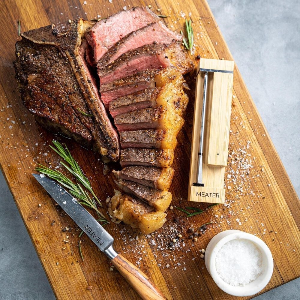 Traeger Grills Pro Wireless Meat Thermometer in Stainless Steel and Honey, , large