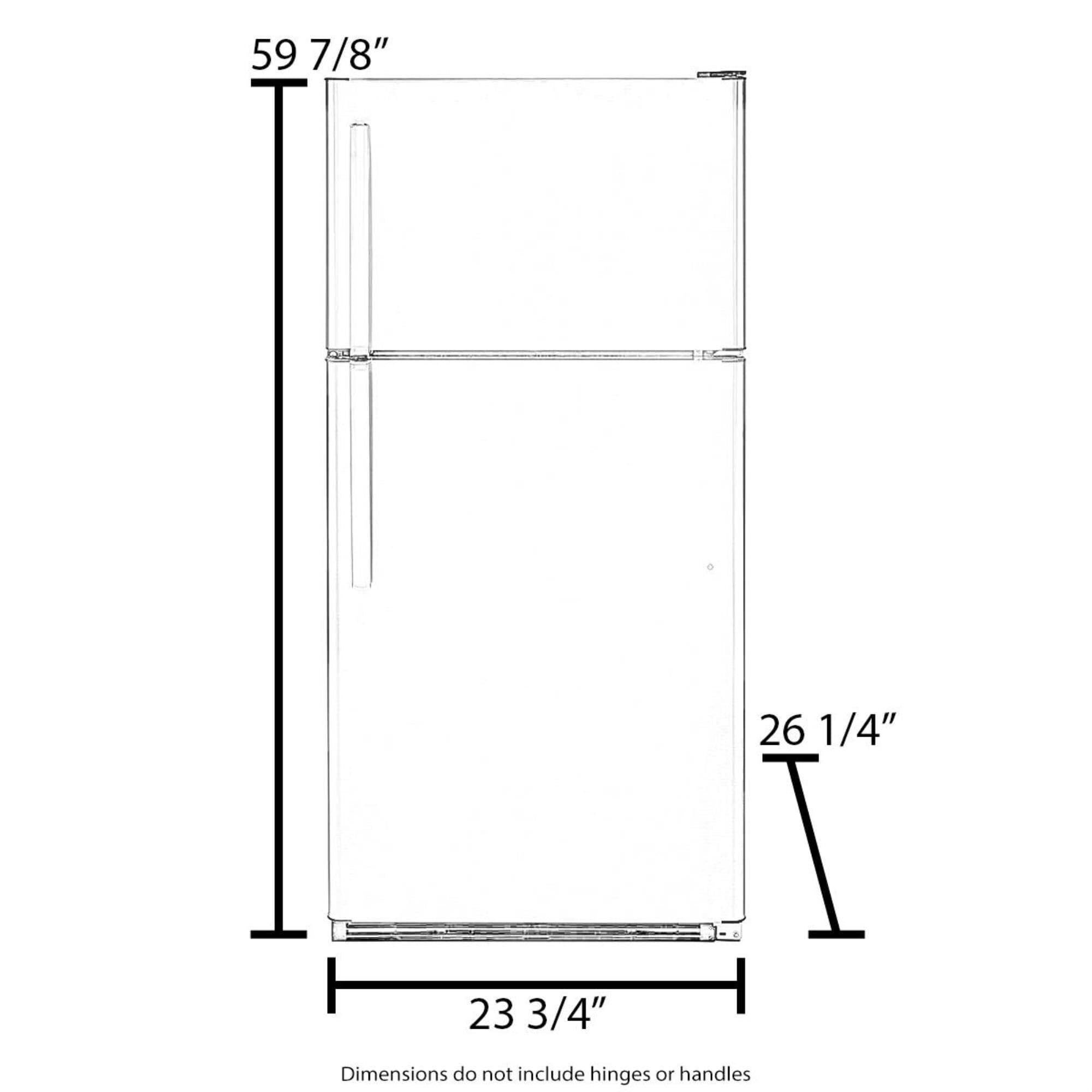Apartment on sale fridge dimensions