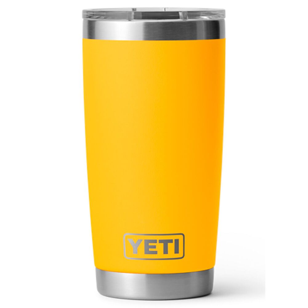 YETI Rambler 20 Oz Tumbler with Magslider Lid in Alpine Yellow, , large
