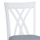 Linon Home Decor Maggie Counter Stool in White, , large