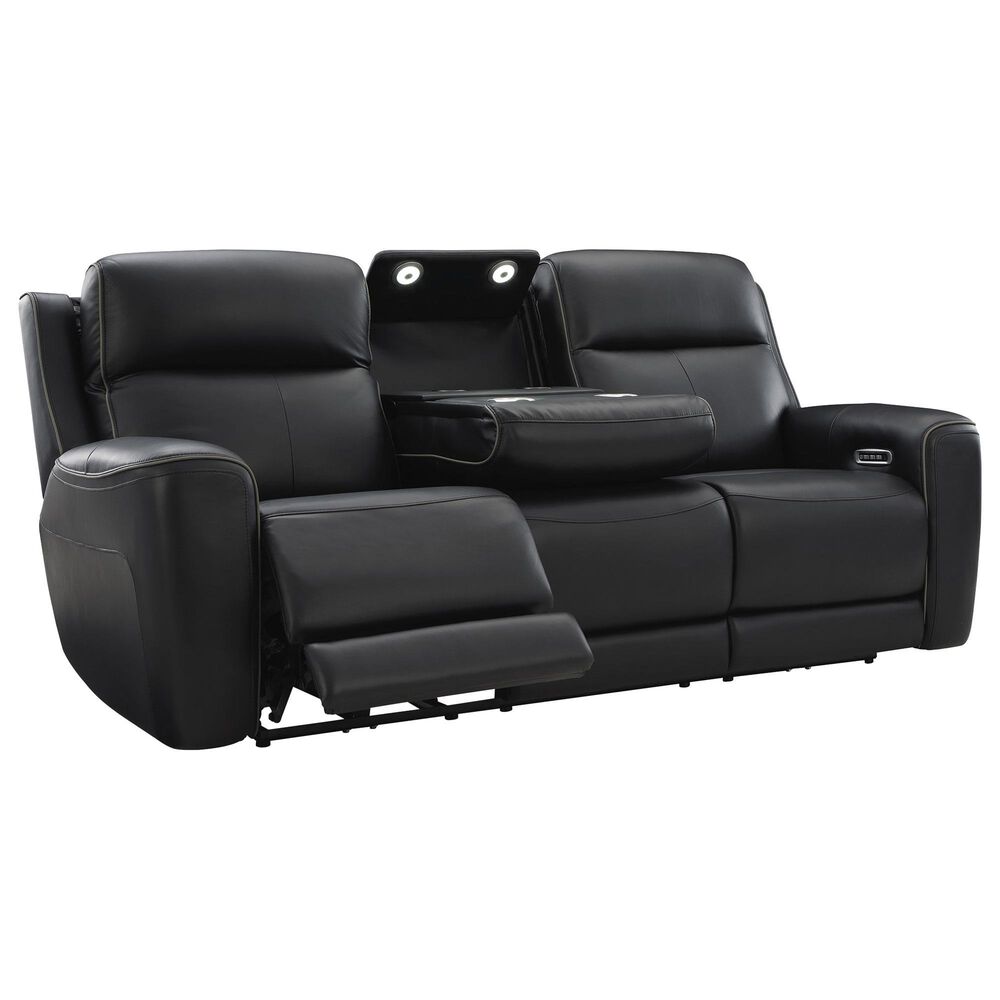 Ashley 5Z-Comfort Power Reclining Sofa in Onyx, , large