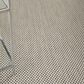 Nourison Courtyard Ivory and Charcoal 8" x 10" Indoor/Outdoor Area Rug, , large