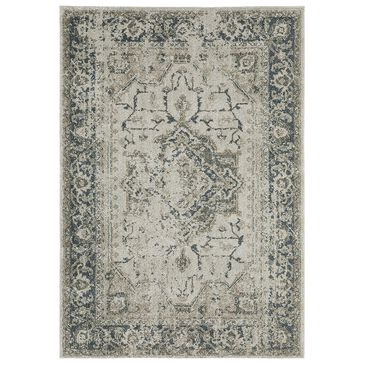 Oriental Weavers Alton 002W9 5"3" x 7"6" Beige and Blue Area Rug, , large