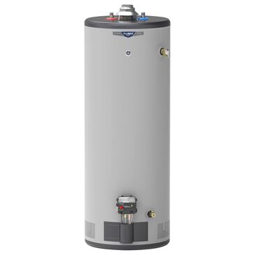 GE Appliances RealMAX Premium 50-Gallon Tall Natural Gas Ultra Low-NOx Atmospheric Water Heater in Gray, , large