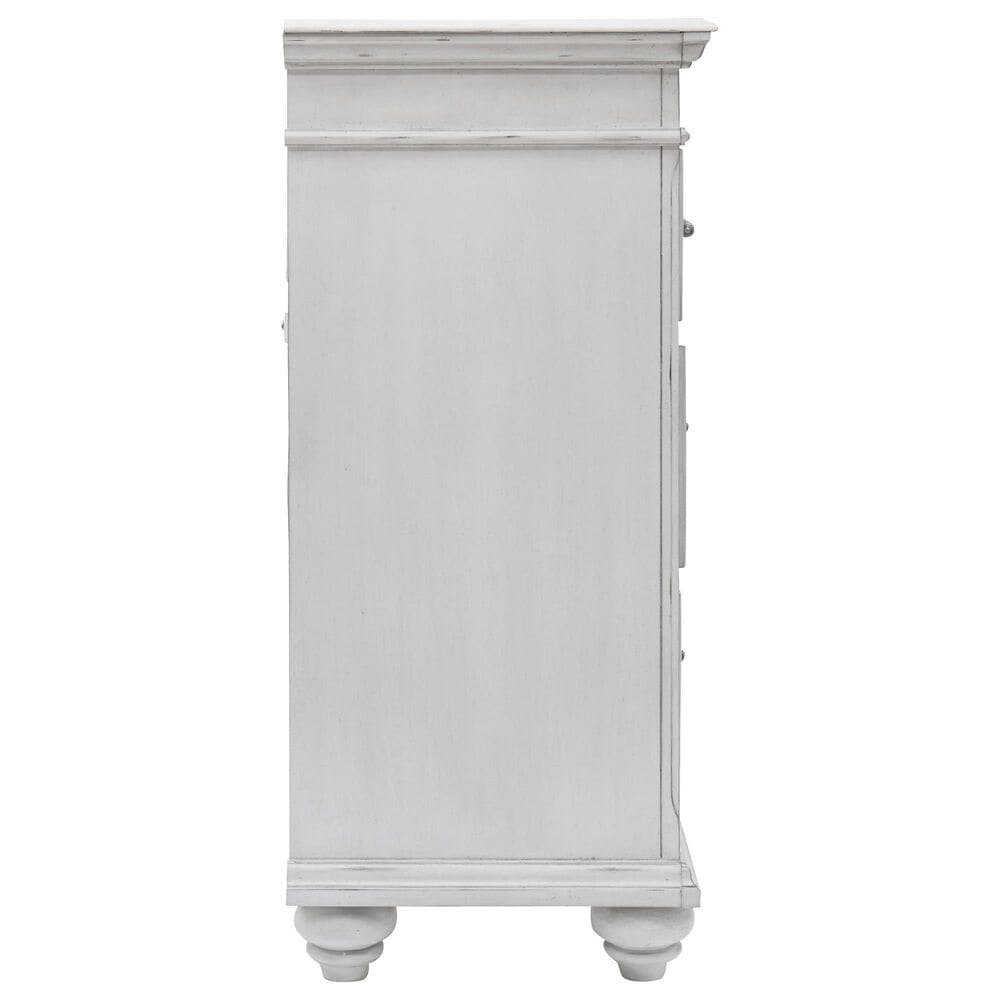 Ashley Kanwyn 5-Piece King Storage Bedroom Set in Whitewash, , large