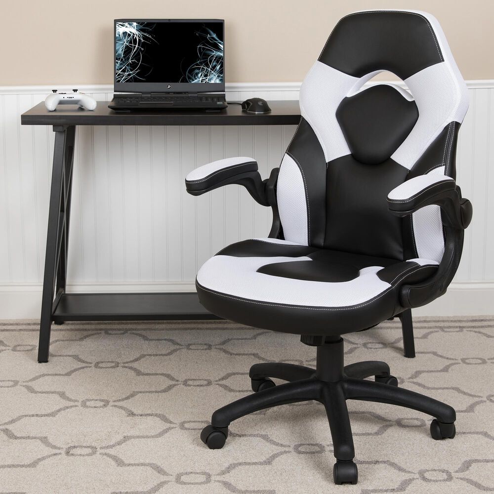 Flash Furniture X10 Gaming Chair in White, , large