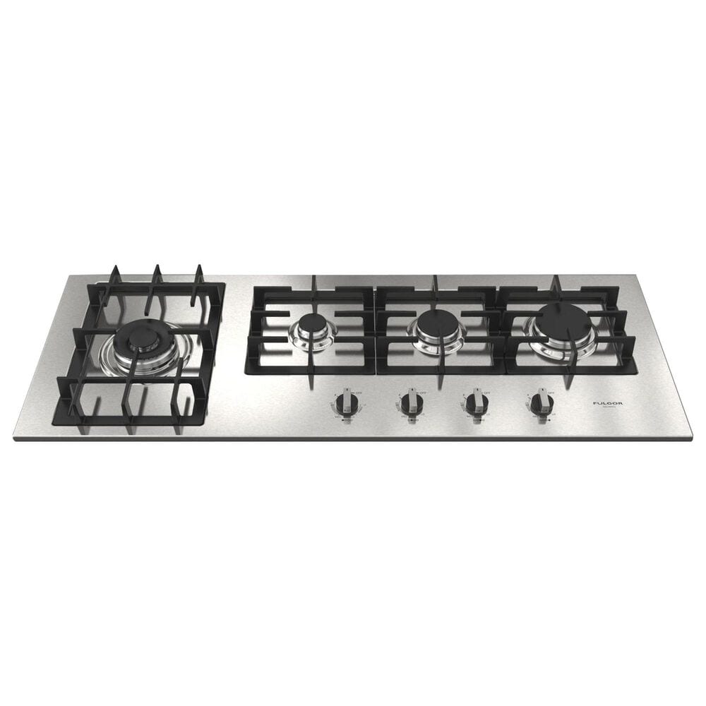 Fulgor Milano 400 Series 44&quot; Gas Cooktop with 4 European Sealed Burners in Stainless Steel, , large