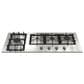 Fulgor Milano 400 Series 44" Gas Cooktop with 4 European Sealed Burners in Stainless Steel, , large