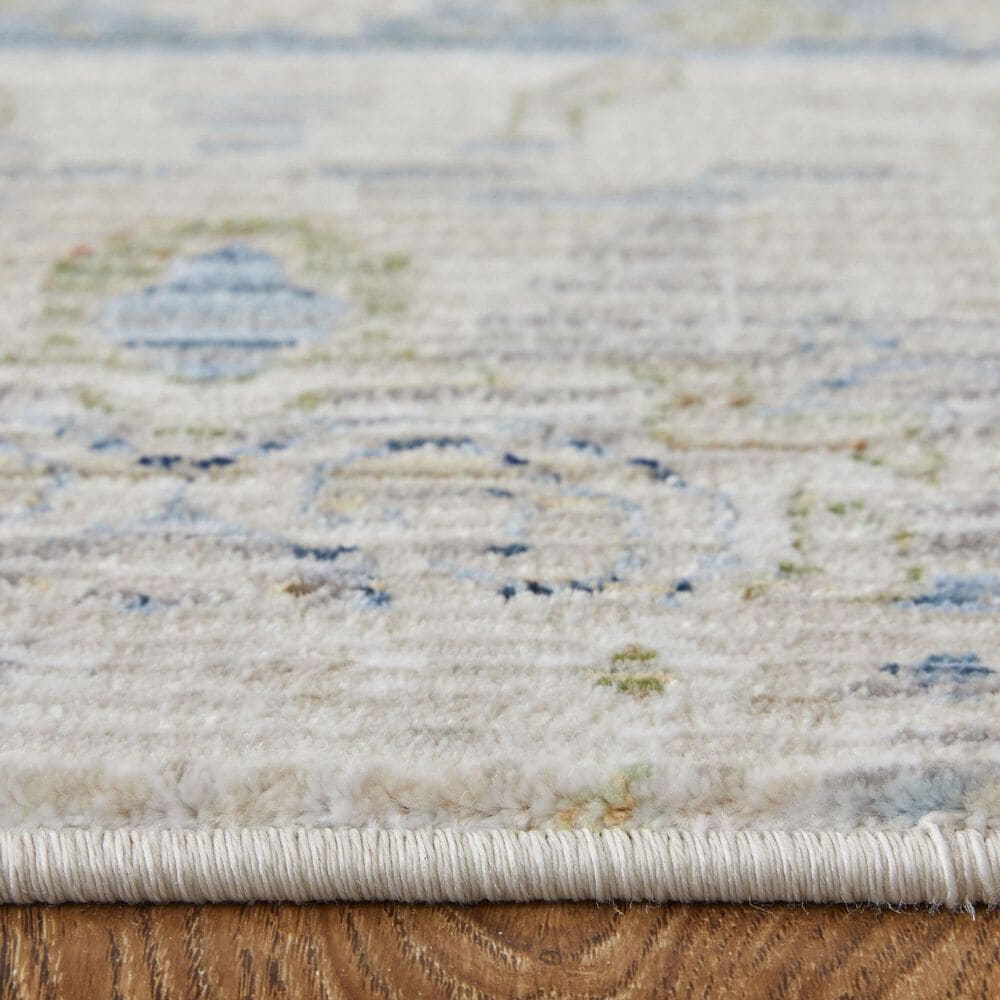 Feizy Melrose 2&#39; x 3&#39; Ivory and Green Area Rug, , large