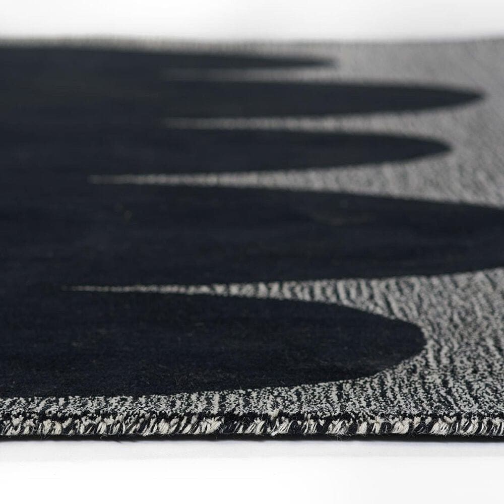 Momeni Simba 5&#39; x 8&#39; Black Area Rug, , large