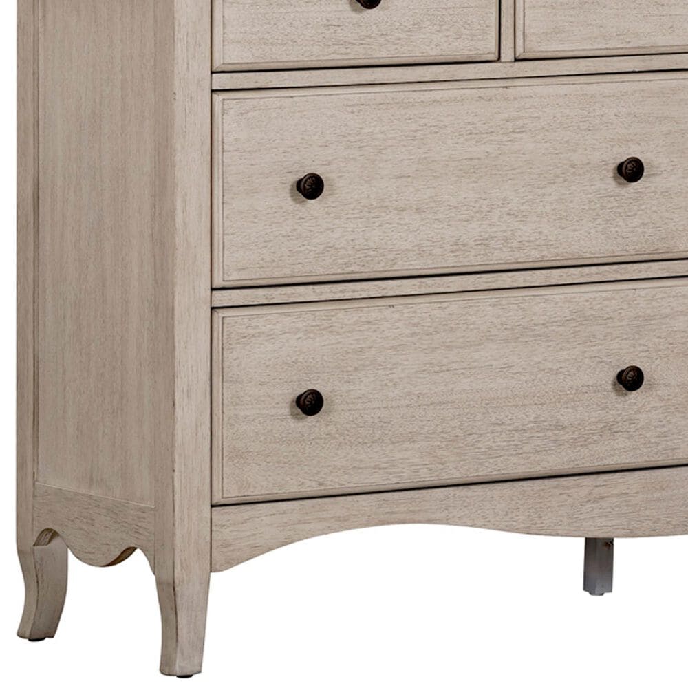 Riva Ridge Provence 4-Piece King Bedroom Set in Linen, , large