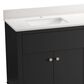 Kohler Alouette 72" Double Bathroom Vanity in Ferrous Grey with 2 cm White Quartz Top and Rectangular Sinks, , large