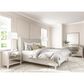Vantage Mezzanine King Upholstered Shelter Bed in Dove Gray, , large
