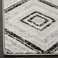 Safavieh Skyler SKY120J 10" x 14" Grey and Black Area Rug, , large