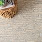 Safavieh Micro-Loop MLP178F 4" x 6" Light Grey and Ivory Area Rug, , large