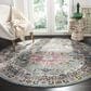 Safavieh Aria 6"6" Round Green and Creme Area Rug, , large