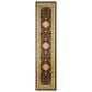 Safavieh Lyndhurst LNH213 2"3" x 14" Black and Ivory Runner, , large