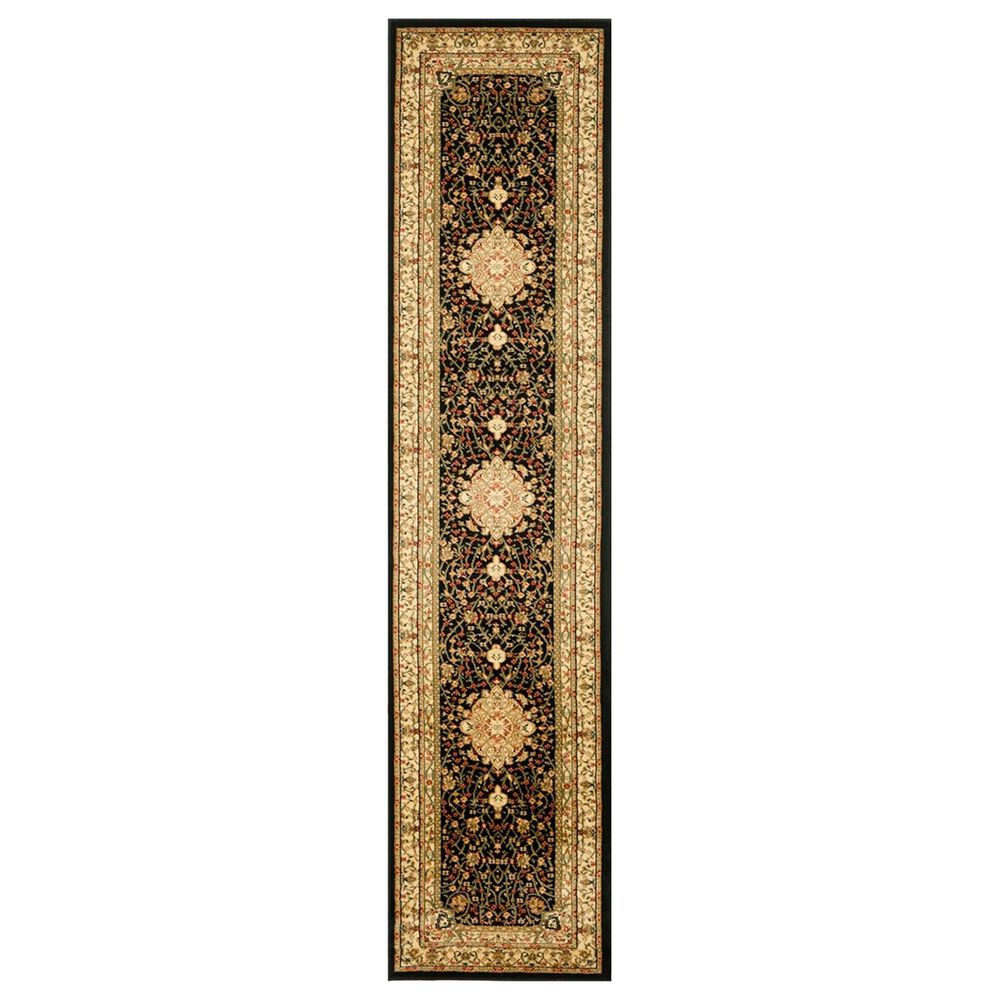 Safavieh Lyndhurst LNH213 2"3" x 14" Black and Ivory Runner, , large
