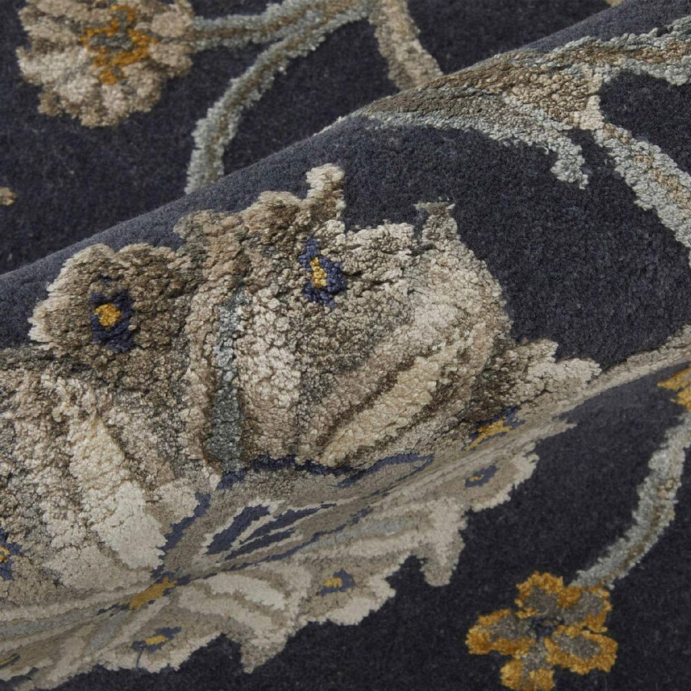 Feizy Prescott 5&#39; x 8&#39; Navy and Gray Area Rug, , large